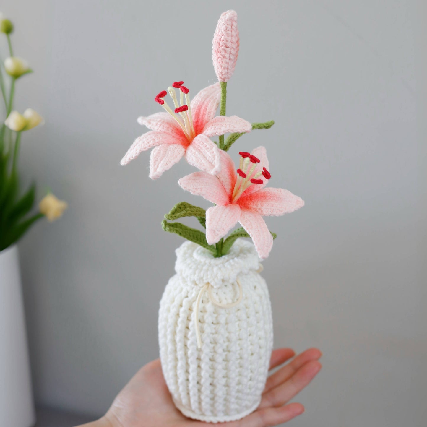 Crochet Lily Potted